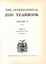  THE INTERNATIONAL ZOO YEARBOOK cover